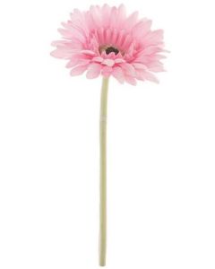 55cm Small Head Gerbera Dusty Pink