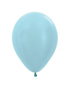 12" Satin Blue 50Pk Latex Balloons - 20000845/1