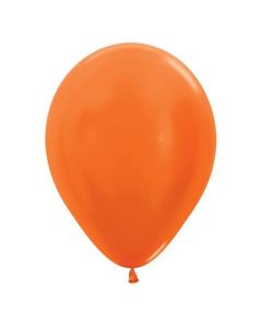 12" Metallic Orange Latex 50pk Sempertex