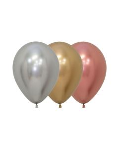 5" Ball Reflex Delux Assorted 50'S - 20014214/1