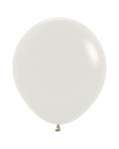 BALL: 18IN PASTEL DUSK CREAM 25PK - 20017121