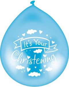 Latex Christening Blue
