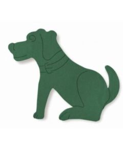 Dog Floral Foam Frame 58 x 53cm