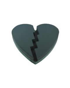 Foam Backed Heart Broken 15" 392mm