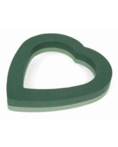 15" Open Heart Foam Backed