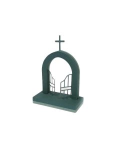 22" 3D Shape Gates Of Heaven