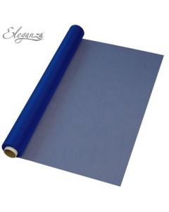 Eleganza Soft Sheer Organza Navy Blue 47cm x 10m