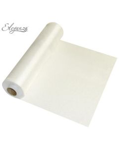 Eleganza Soft Sheer Organza White 29cm x 25m