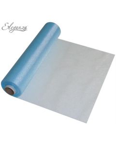 Eleganza Soft Sheer Organza Light Blue 29cm x 25m