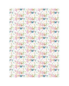 24 Sheets Of Baby Shower Gift Wrap Simon Elvin