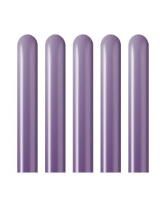 Modelling 260 Mirror Chrome Violet 100ct Latex Balloons From Kalisan