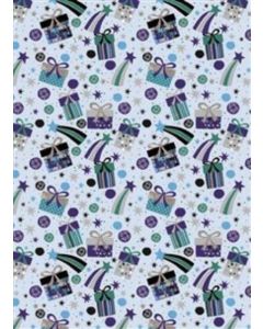 24 Sheets of Male Gift Wrap Simon Elvin