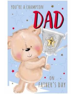 F/Day Cute Bear Jumbo Card