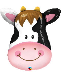32" Contented Cow SuperShape Foil Balloon Qualatex