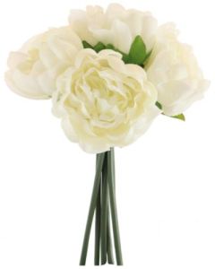 Victoria Peony Hand Tie Ivory