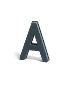 11" Letter A Plastic Backed  Frame