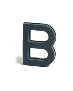 11" Letter B Plastic Backed Frame