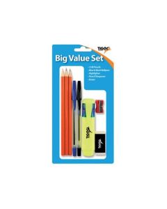BIG VALUE 8 PIECE STATIONERY SET  - 302264