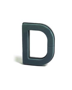 11" Letter D Plastic Backed  Frame
