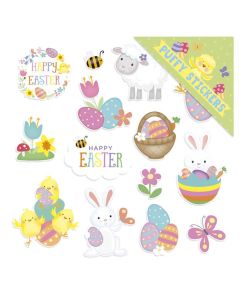 Easter Puffy Sticker's Pk1 Eurowrap