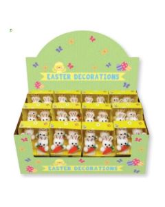 Bunnys With Carrot Decorations Eurowrap