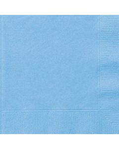 Powder Blue Napkins Pk20 Unqiue