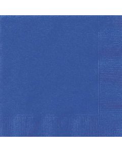 Royal Blue Napkins 20pk Unique
