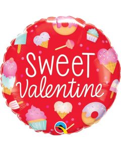 18" Sweet Valentine Round Foil Qualatex
