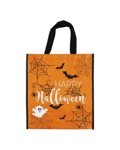Happy Halloween Woven Treat Bag