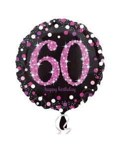 SD-C PINK CELEBRATION 60 FOIL BALLOON - 3378801/1