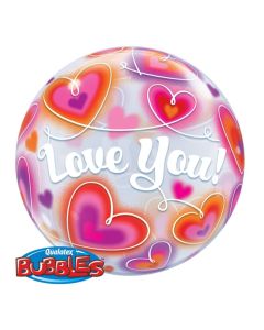 22" I Love You Bubble