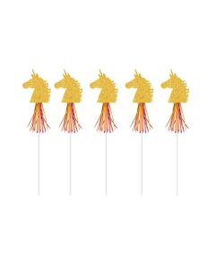 Magical Unicorn Wands 6pk Amscan
