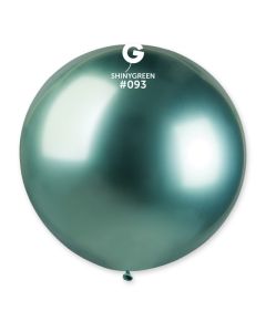 31" Shiny Green Latex Balloon Pk1 Gemar #093 Gemar