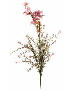 Double Blossom Flower Stem 54cm - 355468