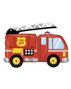 40" Firetruck Foil Balloon Grabo