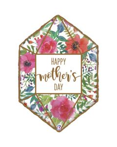 30" Mother's Day Terrarium Foil Balloon Grabo