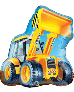 32" Construction Loader SuperShape Foil Balloon Qualatex