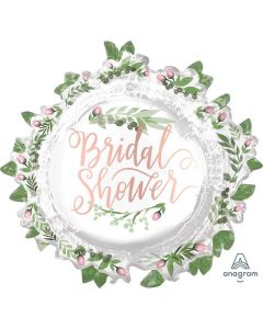 30" Pink & Green Bridal Shower SuperShape Foil Anagram