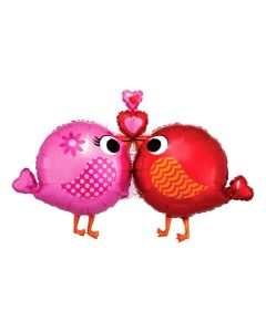 38" Love Birds Foil Balloon Anagram