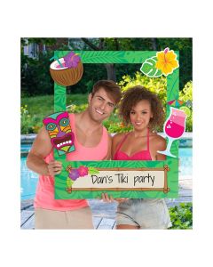 Tiki Giant Selfie Photo Frame Amscan