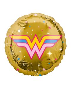 18" Wonder Woman Shield Round Foil Anagram