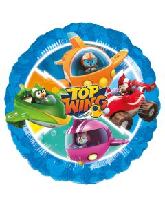 18" Top Wings Round Foil Balloon Anagram