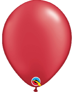 11" Pearl Ruby Red Latex 25pk Qualatex