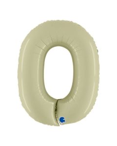 Number 0 Satin Olive Green 40" Single Pack - 400000SOGR-P