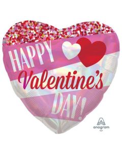 18'' Happy Valentine's Day Foil Balloon Anagram
