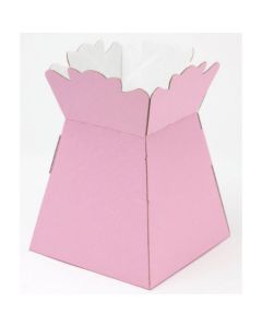 Recyclable & Biodegradable Matte Baby Pink Porto Vases 25pk