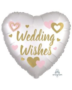 18" Wedding Wishes Foil Balloon Amscan