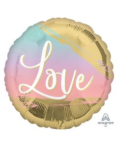 18" Sunset Love Foil Balloon Anagram