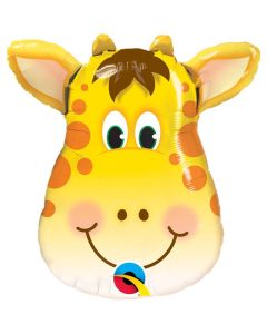 14" Giraffe Air-Fill Foil Balloon Unpackaged Qualatex