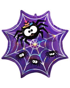 S/Shape: Iridescent Spiderweb